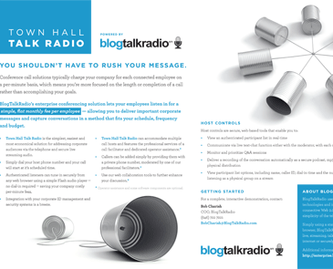 Town Hall Talk Radio